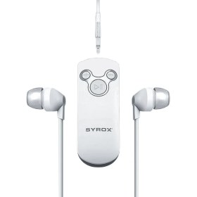 Resim Syrox MX13 Bluetooth Kablosuz Kulakiçi Kulaklık SYX-MX13 Beyaz 
