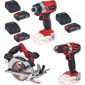 Resim Einhell TE-CI 18 bl Vidalama TE-CD 18/40 TE-CS 18/165/1 