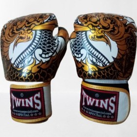 Resim Twins Fbgvl3-52gd Boks Eldiveni Muay Thai Eldiveni Siyah 