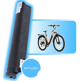 Resim Byqee | Skyjet 6A Elektrikli Bisiklet Batarya (Orjinal Yenilenmiş Kasa) 
