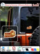 Resim Onur Reklam Yerine Sevemem Yazılı Aslan Stickerı – Suya Dayanıklı Taraftar Temalı Çıkartma (15.5 cm) 