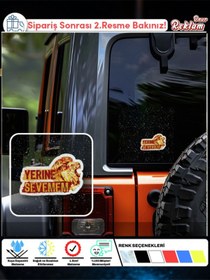 Resim Onur Reklam Yerine Sevemem Yazılı Aslan Stickerı – Suya Dayanıklı Taraftar Temalı Çıkartma (15.5 cm) 