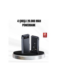 Resim Ceylan Adam Powerbank 20000 Mah Led Fenerli Ve Çoklu Güvenlik Korumasına Sahip Çok Renkli 
