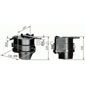 Resim Bosch 190199 Mazot Filtresi 1.4 Di̇zel 0450907007 