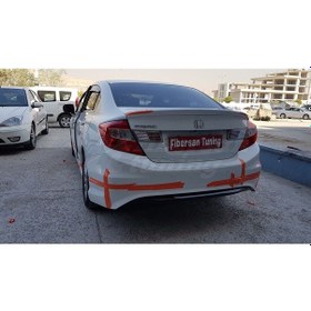 Resim Honda Civic Fb7 Arka Tampon Eki --fibersan Tuning 