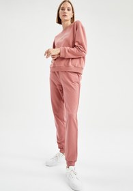 Resim Defacto Beli Bağcıklı Cepli Relax Fit Jogger Eşofman Alt 