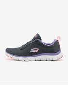 Resim Skechers Flex Appeal 4.0 - Brilliant V Kadın Gri Spor Ayakkabı 149303 Ccpr 
