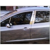 Resim EBAL OTO AKSESUAR Peugeot 207 Krom Kapı Direk Seti 6 Prç 2006 Üzeri P.çelik 