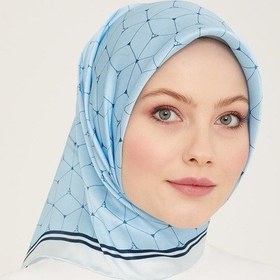 Resim Armine İpek Eşarp 2024 Yaz - 9166-34 Twill - 9166-34 