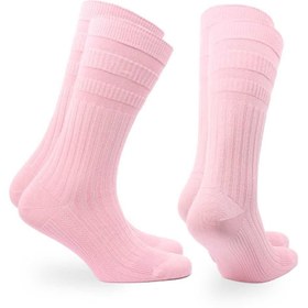 Resim JOSEPH Comfort Fit Tenderhold Pamuklu Diyabet Çorabı 2'li Paket Gül - 35/38 