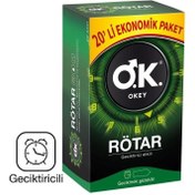 Resim Okey Prezervatif Rötar Eko Paket 20li 