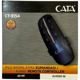 Resim Cata CT-9154 4/'lü Aydınlatma Kumandası 