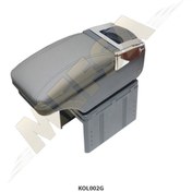 Resim Üniversal Kolçak Sürgülü Ayarlı Ayak Lüks Kol Dayama Gri 