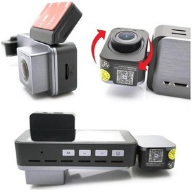 Resim Rose Mr-46 Wifi Araç İçi 3 Kamera Gps'li Dvr Led Ekran Gece Renkli Sesli 4k+2k+1k 