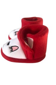 Resim Pomidik Unisex Çocuk Kırmızı Emojili Panduf 