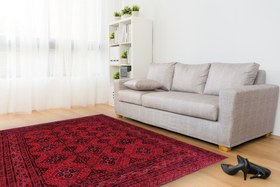 Resim AİDA HOME ROSSO AFGANO SALON HALISI, 80X150 
