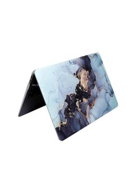 Resim Apple Uyumlu MacBook Pro Kılıf 13 İnç M1-m2, Marble14nl Type-c'li Model A2338 A2289 A2251 A1706-08 A1989 A2159 İle Gri 