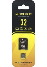 Resim Powerway 32 GB MicroSD Hafıza Kartı 