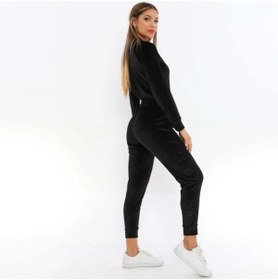 Resim MB-MODA BİZİMLE Kadın Kadife Eşofman Takım 