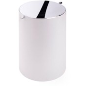 Resim System Beyaz Krom Çöp Kovası (BA4013 032 AL7-CR) 