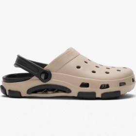 Resim Unisex Çift Tabanlı Ortopedik Hemşire Doktor Aşçı Laboratuvar Deniz Havuz Terliği Sandalet Bej - Siyah Bej - Siyah 