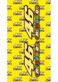 Resim Bandana 46 Valentina Siyah 