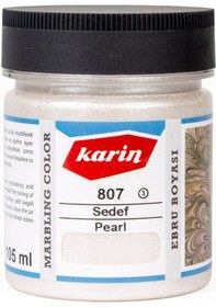 Resim Karin Geleneksel Ebru Boyası 807 Sedef 105 Ml 