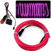 Resim Neon Ip Kablo 2 Mt Pembe 