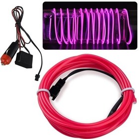 Resim Neon Ip Kablo 2 Mt Pembe 