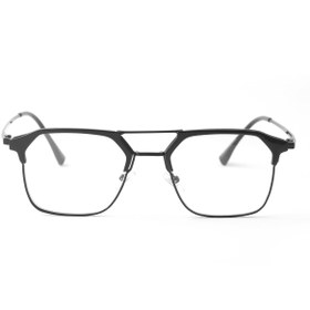 Resim Angel Eyes Siyah Metal Çerçeveli Kare Retro Unisex Gözlük, Mavi Işık Korumalı, UV400 Koruma Bilgisayar Gözlüğü 