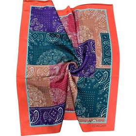 Resim Etnik Desenli Fular Estascarf Renkli 