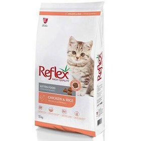 Resim Reflex Kitten Tavuklu Yavru Kedi Maması 15 Kg 