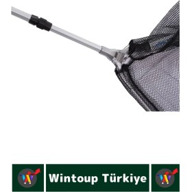 Resim Premium Profesyonel Hobi Kıyı Av Balıkçı Tor Ağlı Katlanabilir Olta Kelepçesi 220 cm 