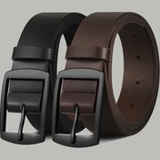 Resim RUILAIBO Erkek & Kadın Tasarımcı Suni Deri Kemer Metal Toka ile - Rahat İş Beli, Nötr Kot Kemer, Büyük Beden, Çinko Alaşım Altın, Rahat Giyim İçin İdeal Hediye, Çok Yönlü Moda Kemer | Şık Suni Deri Kemer | Dayanıklı Suni Deri Kemer 