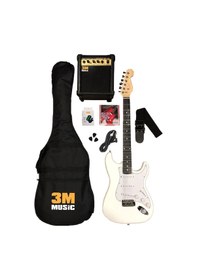 Resim Elektro Gitar Full Set Gün Batımı 