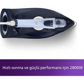 Resim Braventa Collection 7000 Serisi Buharlı Ütü - 2800W, Steamglide Taban, 250 G Güçlendirme, 50 G/dk Sürekli Buhar, Otomati 