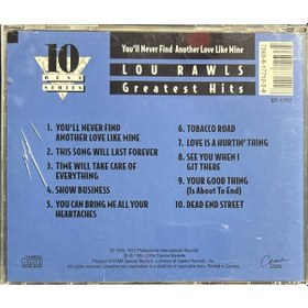 Resim Müzik Cd Sidir Plak Değildir Cd Lou Rawls Greatest Hits Cd 