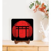 Resim Bk Gift Sunrise Japan Tasarımlı Ahşap Standlı Puzzle Çerçeve-1 