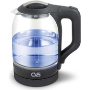 Resim Cvs Dn 9312 Siyah Yaşam Cam Kettle 