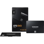 Resim Samsung 870 EVO MZ-77E4T0BW 2.5" 4 TB SATA 3 SSD | Samsung Samsung