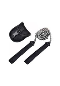 Resim Springsun Taşınabilir 11 Dişli 24 İnç Bahçe Ve Kamp Zincirli El Testerası, Dayanıklı Ve Pratik 