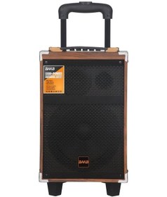 Resim Torima B-Q8 Mikrofonlu Kumandalı Taşınabilir Tekerlekli Bluetooth Hoparlör 