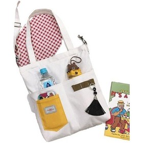 Resim Szypzstore Kanvas Sonbahar Ve Kış Çift Amaçlı Kalem Kutusu Crossbody Kanvas Çanta Fweguh Beyaz 