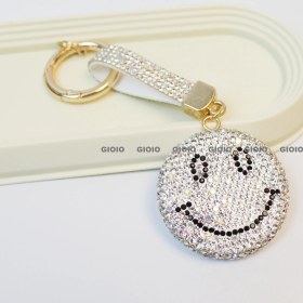 Resim Silver1 Gıoıo Yeni Mini Taşınabilir Kozmetik Ayna Kolye Anahtarlık Çanta Aksesuarları Kolye Dıy Anahtarlık (Yurt Dışından) 