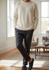 Resim Gezer Erkek Yumuşak Sessiz Kaydırmaz Taban Advanture Ev Terlik 