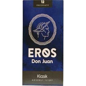 Resim Eros Don Juan Prezervatif Klasik 12 Li 