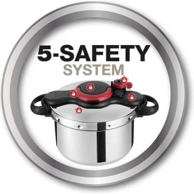 Resim AyrStore Clipso Minut Easy 6 Litre Düdüklü Tencere - 1510001237 