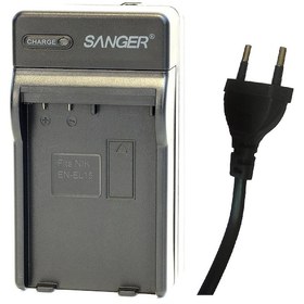 Resim Sanger Nikon D7500-D7300-D7200-D600-D800 EN-EL15 Batarya Uyumlu Şarj Cihazı 