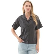 Resim Vans Cassidy Camp Shirt Kadın Gömlek Siyah 