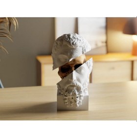 Resim Sokrates'in Soyut Heykeli 